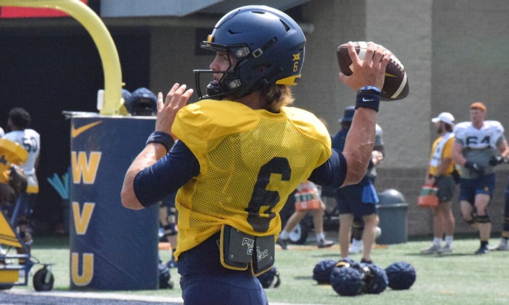 WVU Football QB Garrett Greene