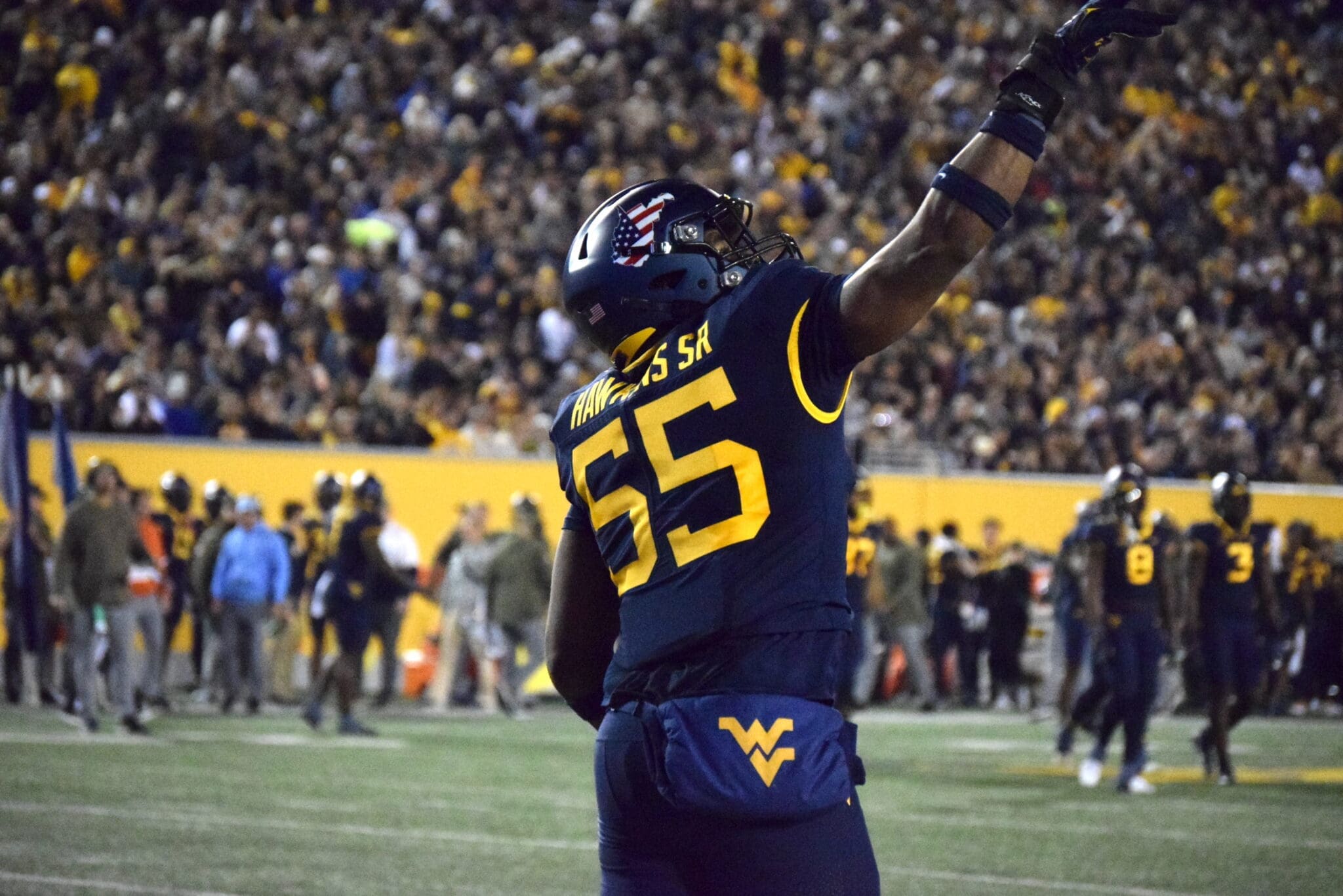 WVU Football Davoan Hawkins