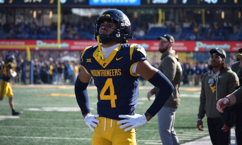 WVU Football WR Cam Vaughn