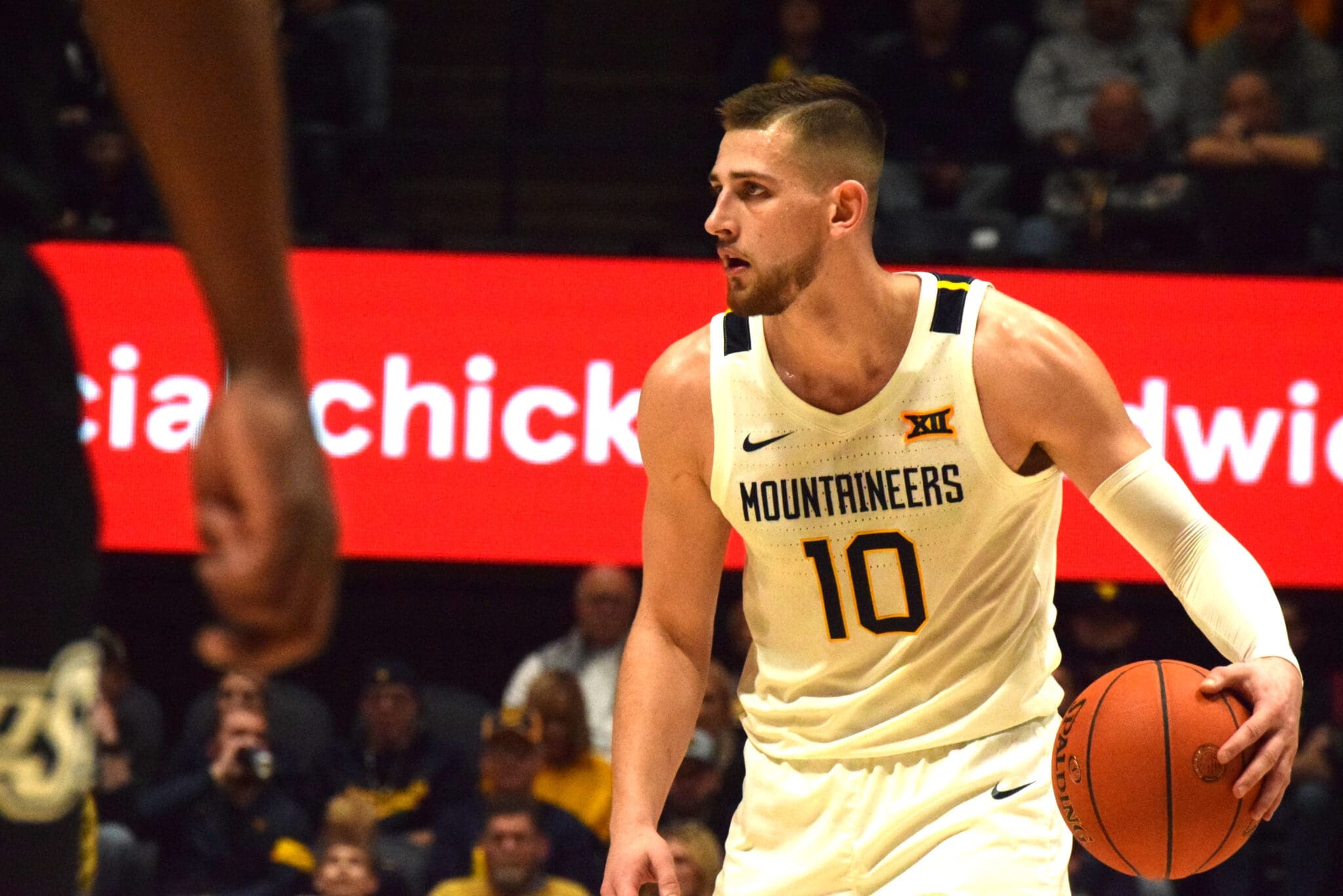 WVU Basketball star Erik Stevenson