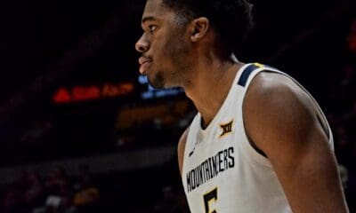 WVU Basketball Freshman Forward DJ Thomas