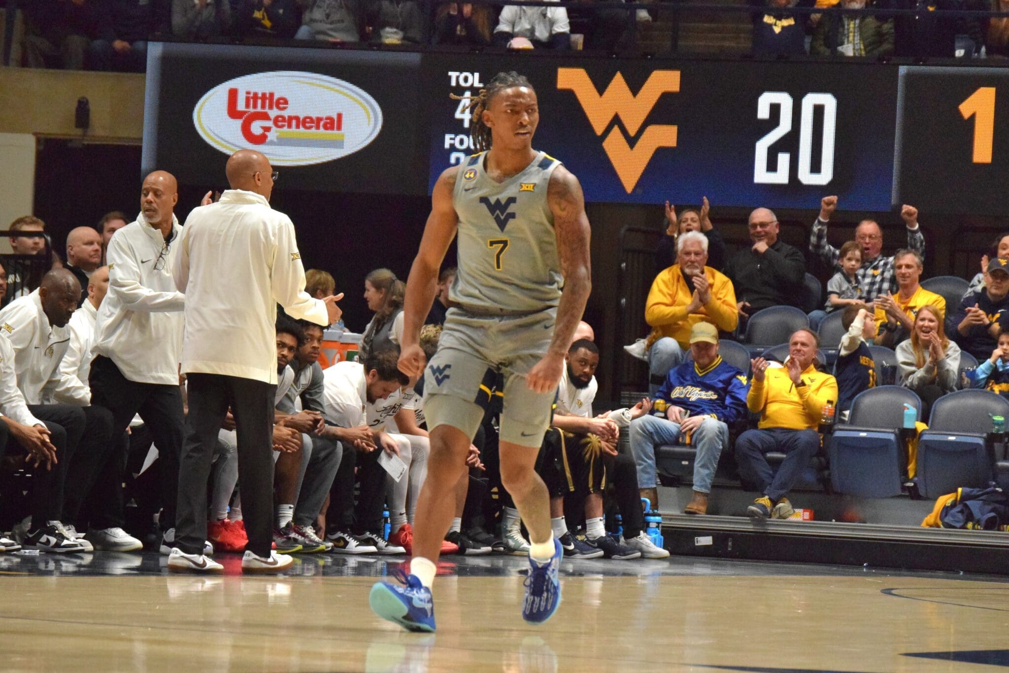 WVU Basketball Javon Small