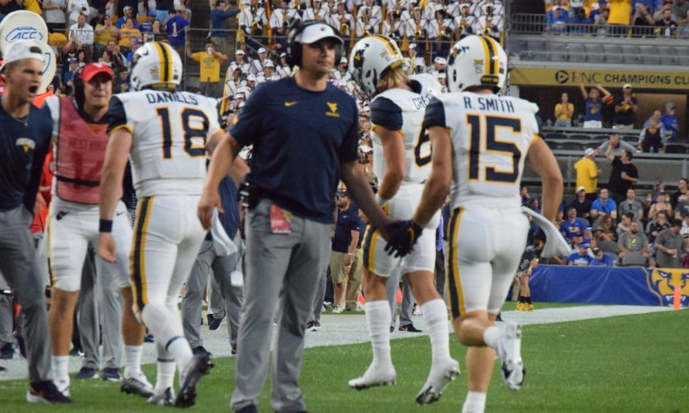 WVU Football HC Neal Brown at Pitt