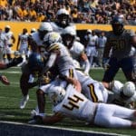 WVU Football RB CJ Donaldson scoring