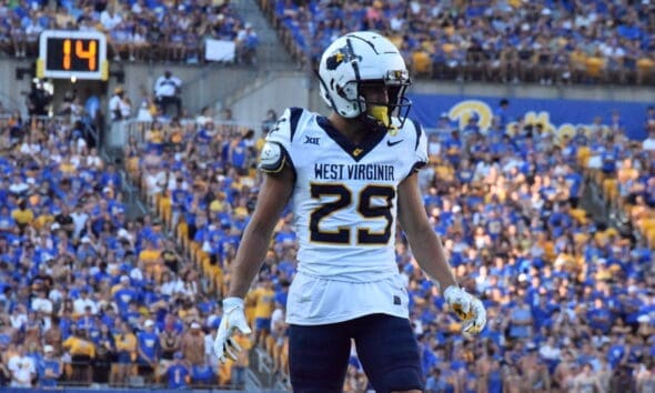 WVU Football WR Preston Fox