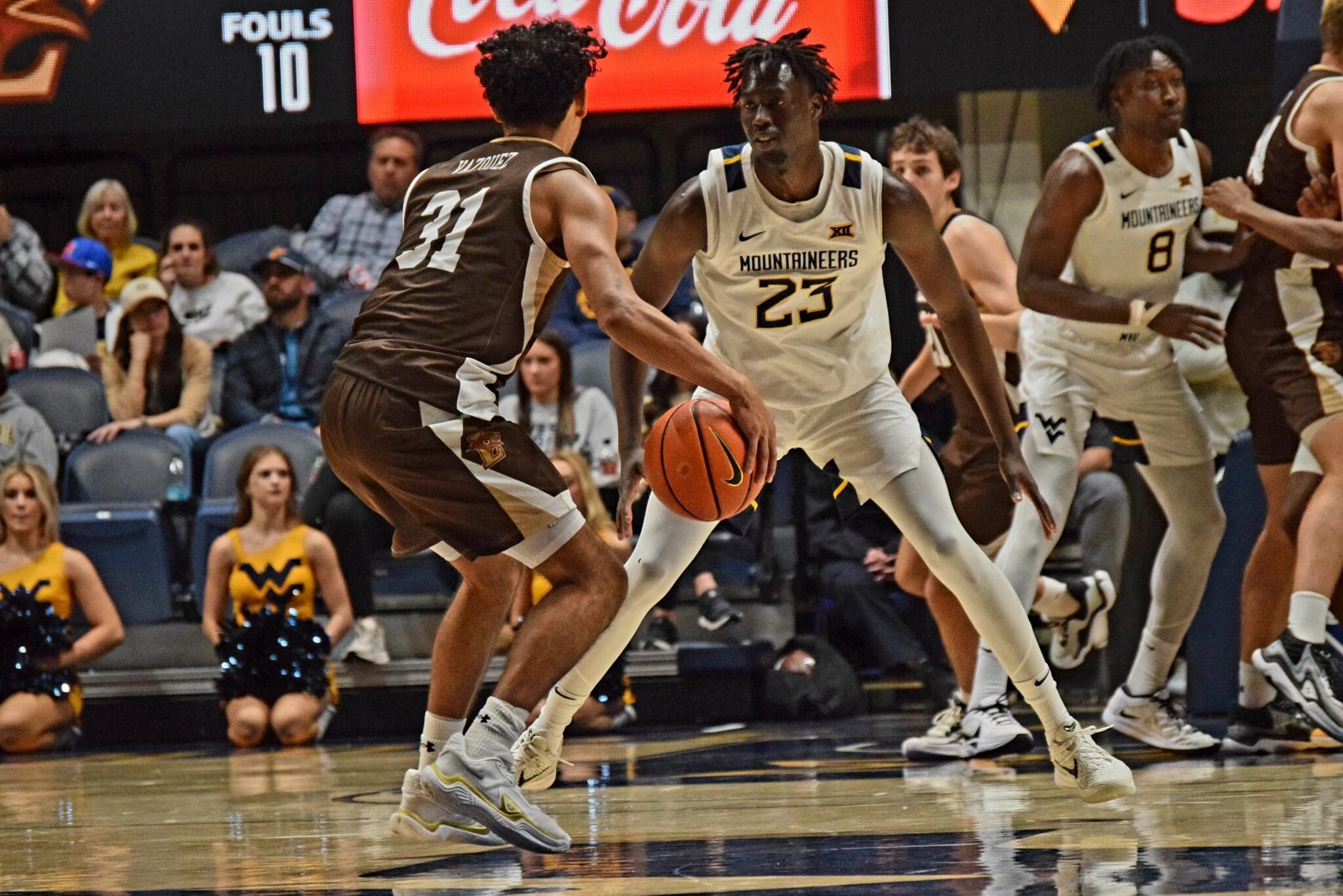 WVU Basketball Guard Morris Ugusuk
