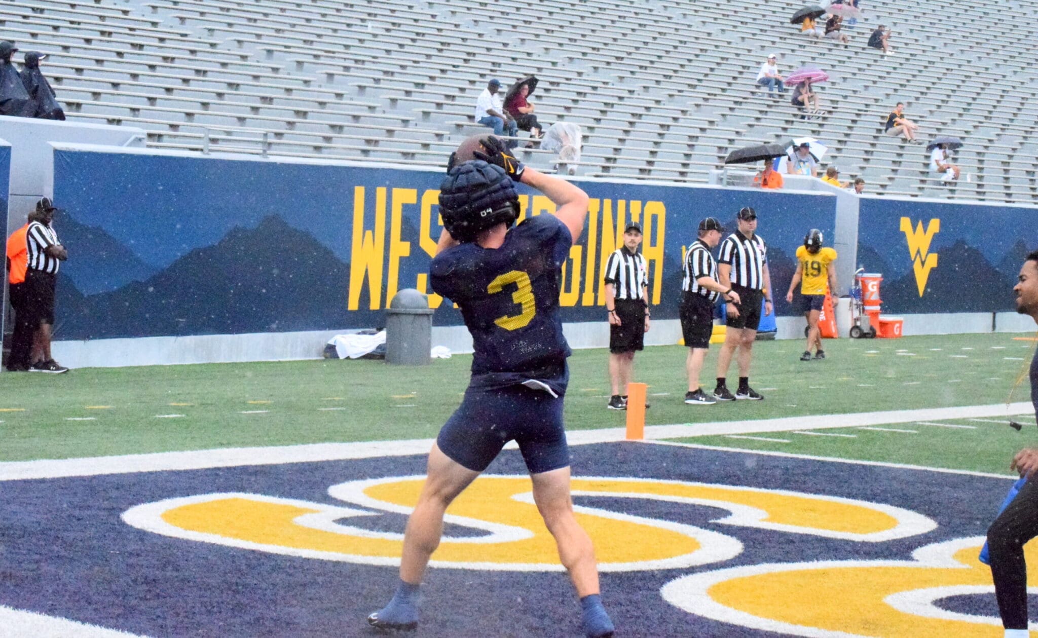 WVU Football WR Hudson Clement