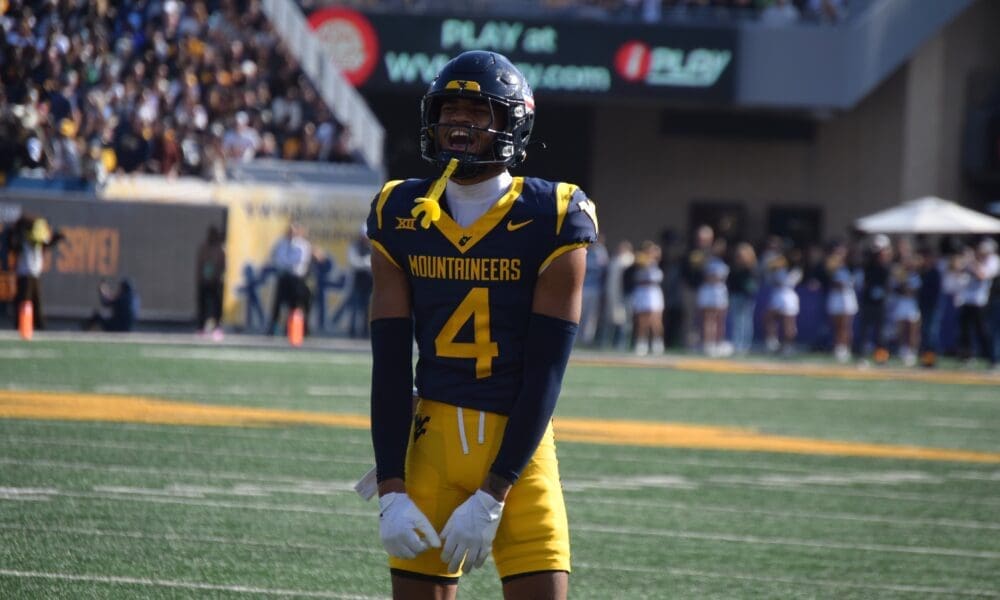 WVU Football WR Cam Vaughn