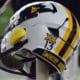 WVU Football White Helmet