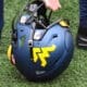 WVU Football Blue Helmet