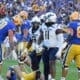 WVU Football DL T.J. Jackson against Pitt