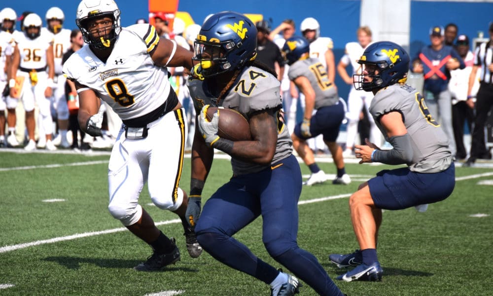WVU Football RB Tony Mathis