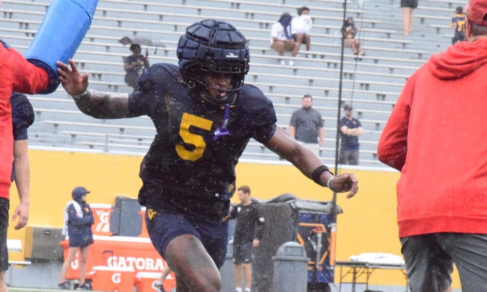 WVU Football WR Jaden Bray