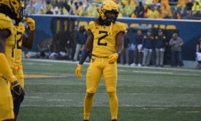 WVU Football Safety Aubrey Burks