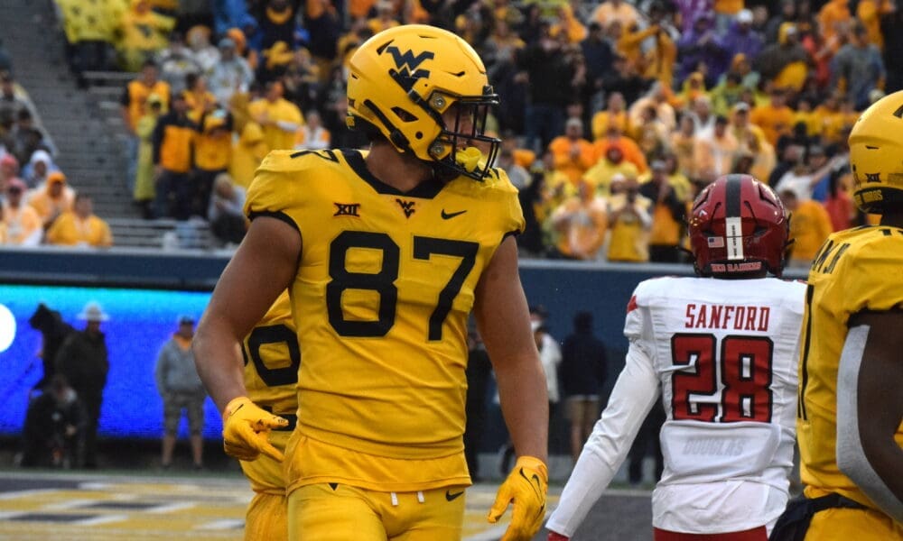 WVU Football TE Kole Taylor