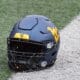 WVU Football helmet stock
