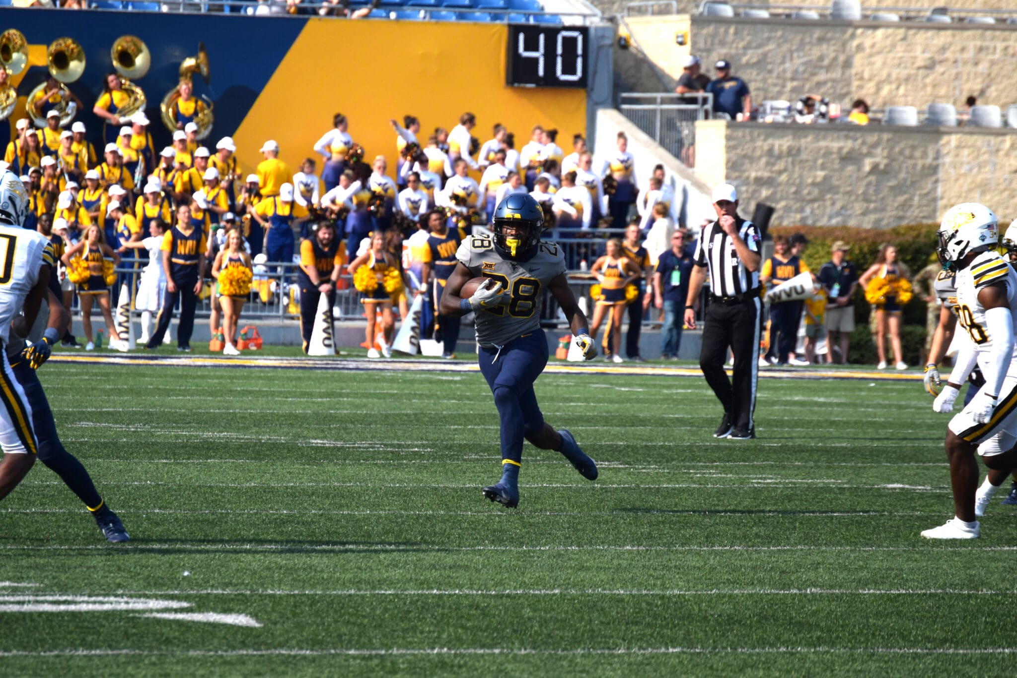 WVU Football RB Jaylen Anderson