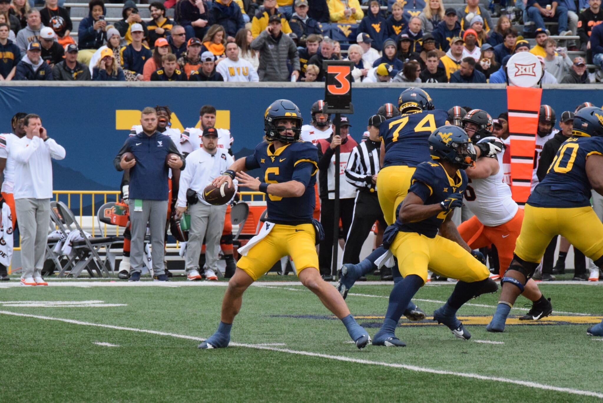 WVU Football QB Garrett Greene
