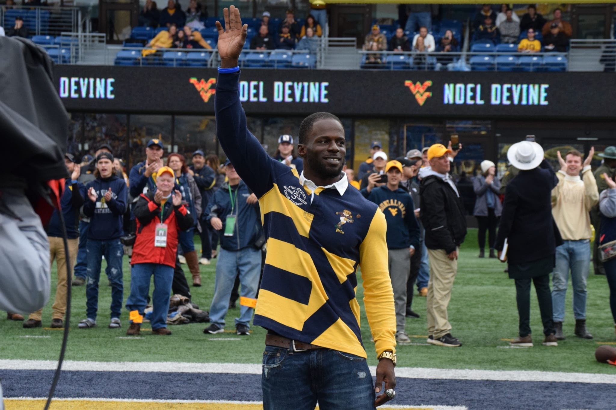 WVU Football legend Noel Devine