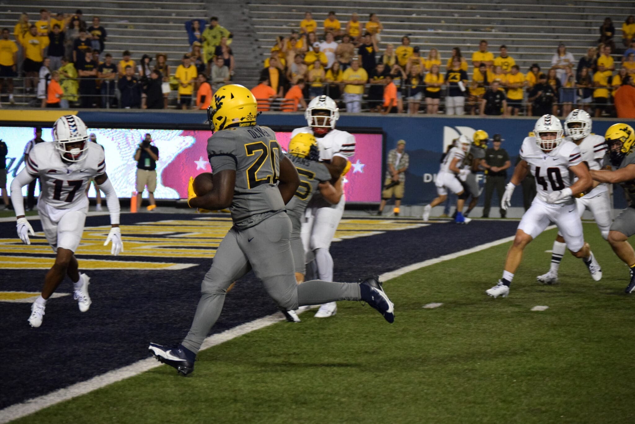WVU Football RB DJ Oliver