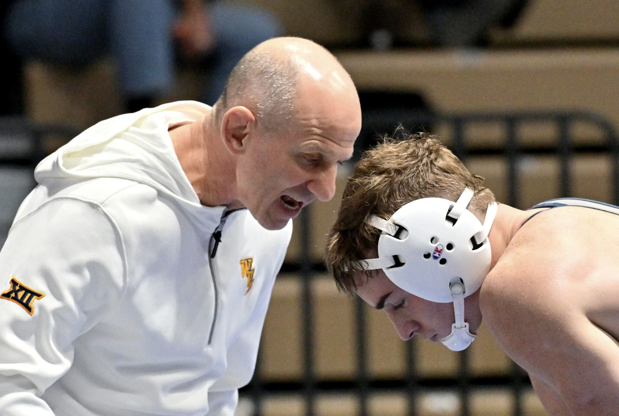 WVU Wrestling HC Tim Flynn and Dennis Robin