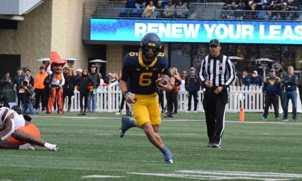 WVU Football QB Garrett Greene