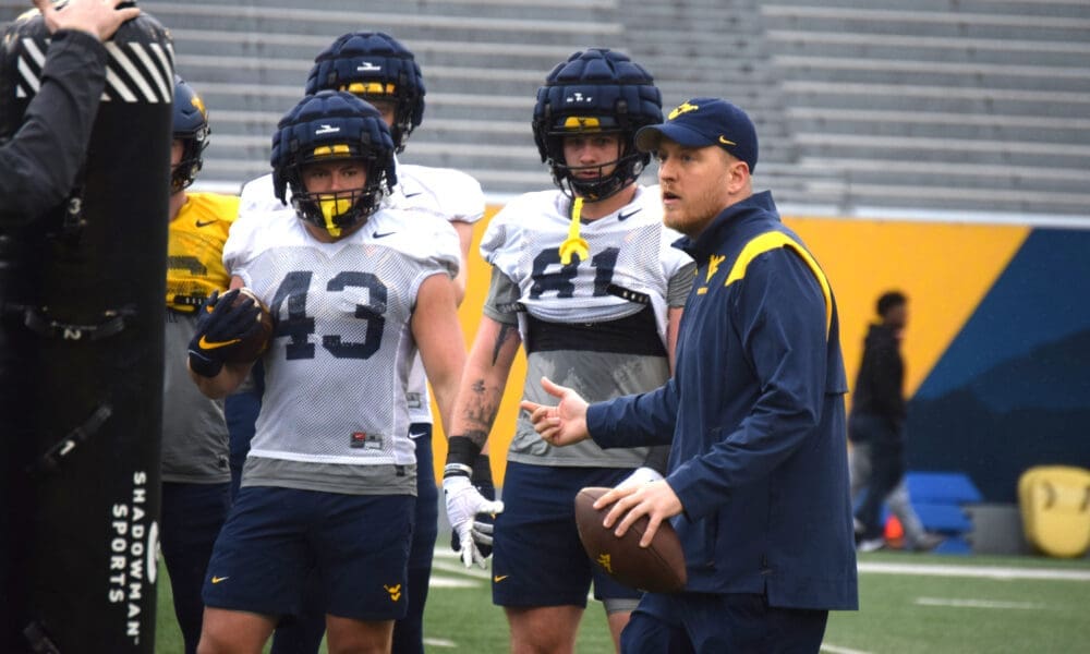 WVU Football Blaine Stewart, Colin McBee, Treylan Davis