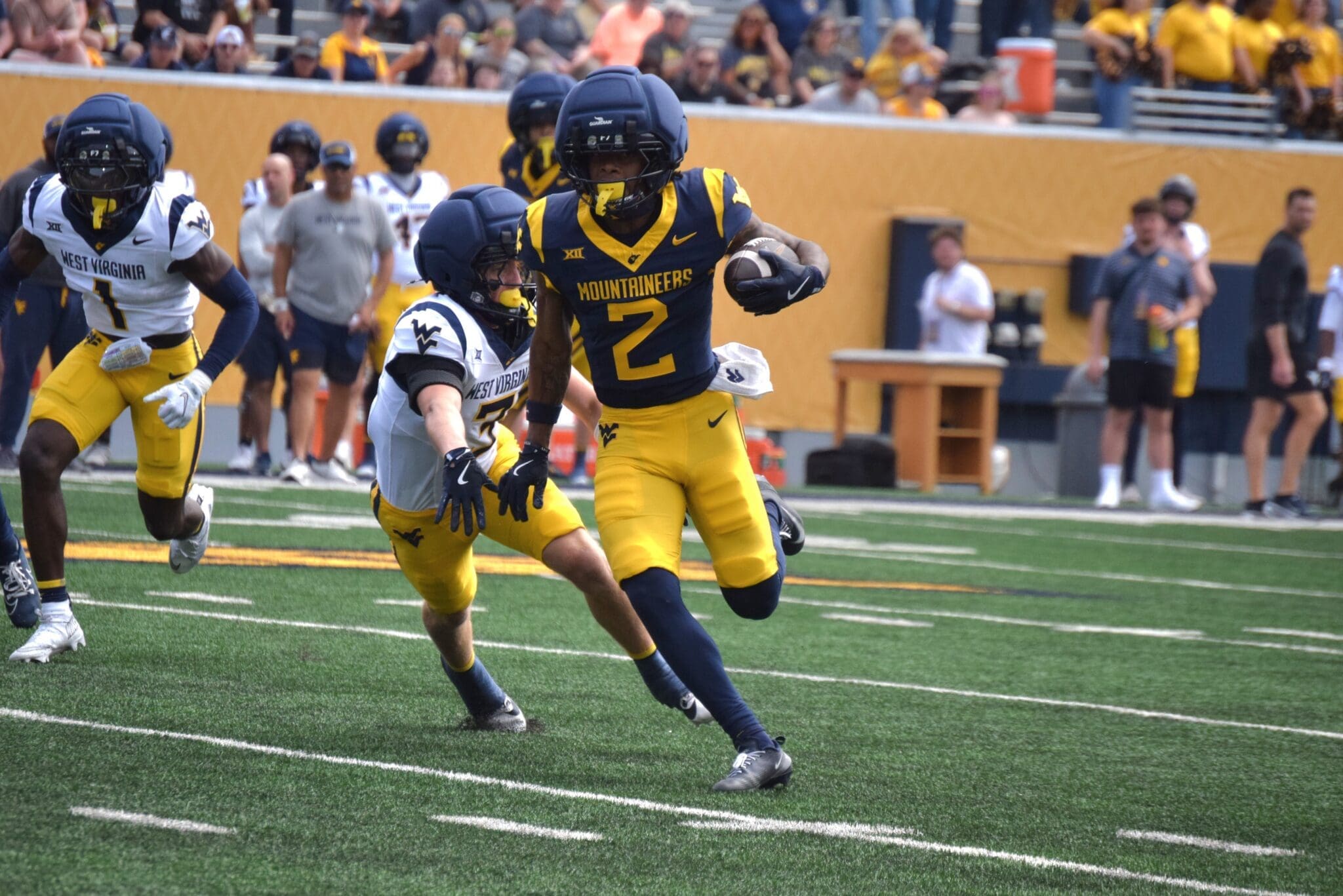 WVU Football WR DJ Epps Spring 2026