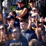 WVU Baseball fans at Morgantown Regional