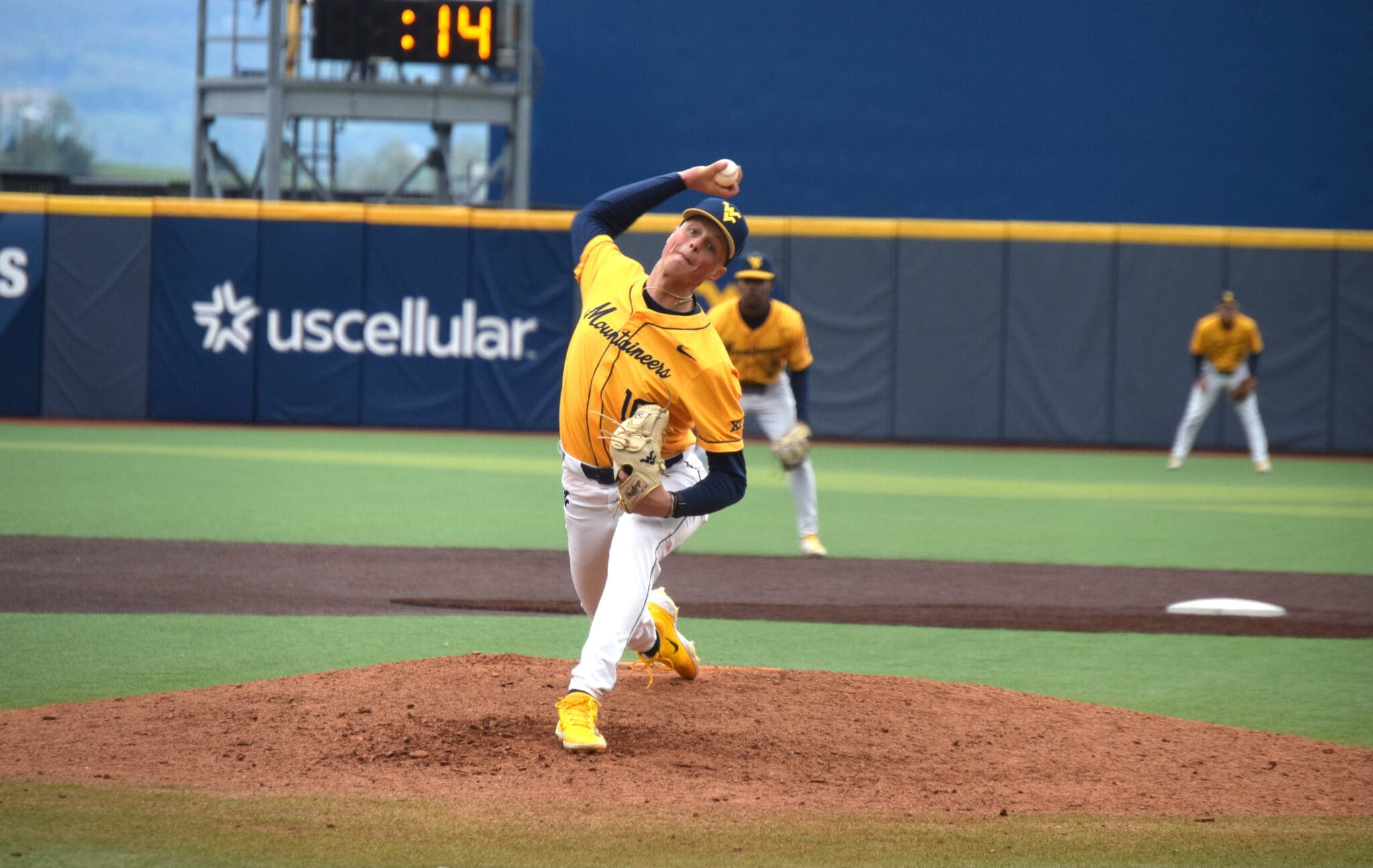 WVU Baseball pitcher David Hagaman