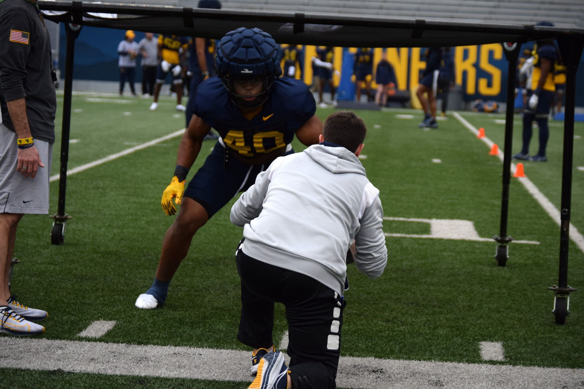 WVU Football LB Josiah Trotter