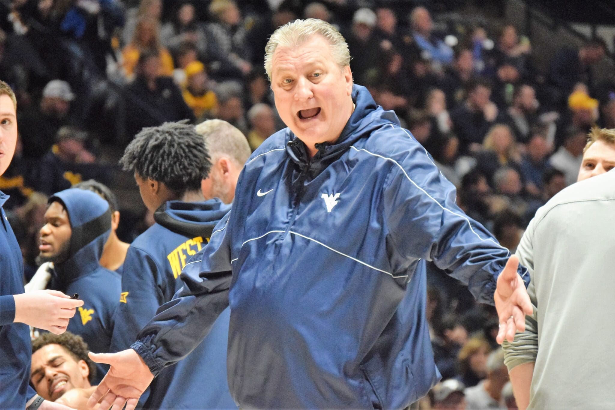 WVU Basketball HC Bob Huggins