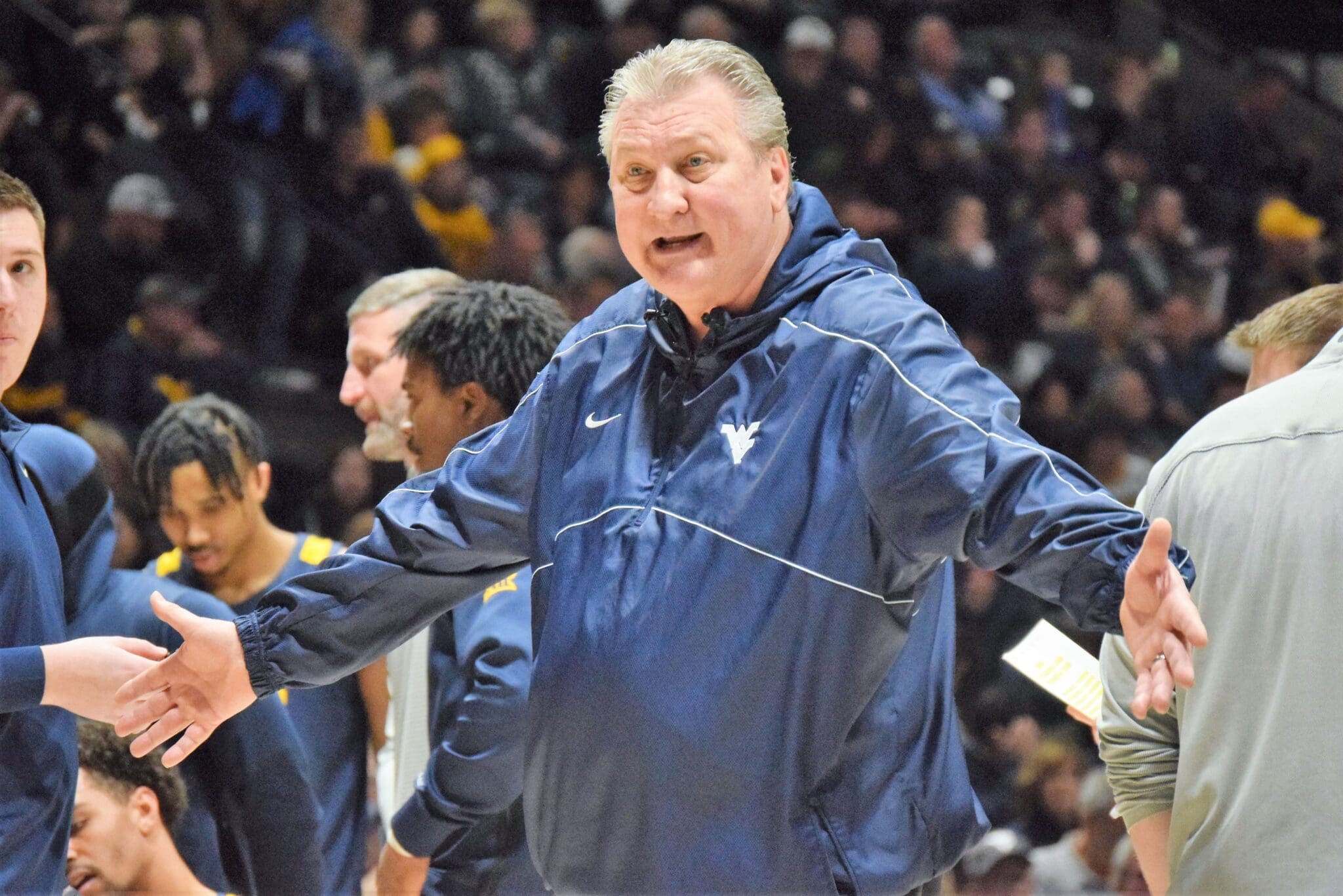 WVU Basketball HC Bob Huggins