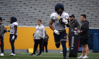 WVU Football RB CJ Donaldson