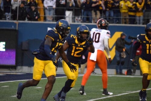 WVU Football Anthony Wilson and Hershey McLaurin