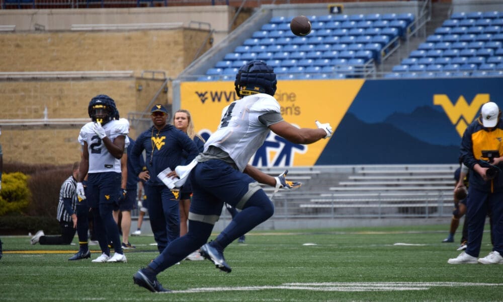 WVU Football running back CJ Donaldson
