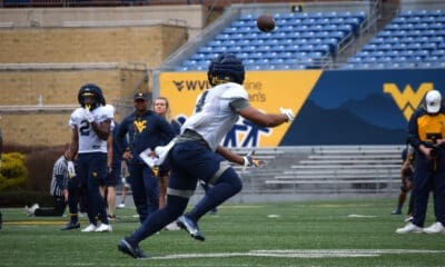 WVU Football running back CJ Donaldson