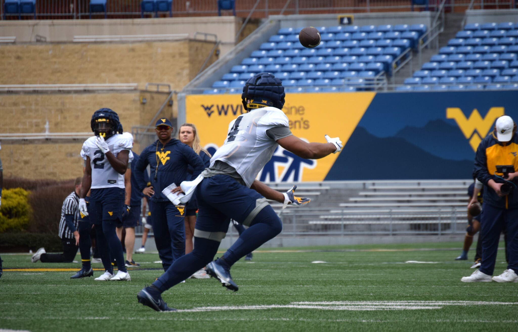 WVU Football running back CJ Donaldson
