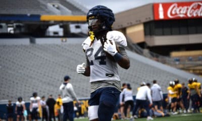 WVU Football RB Tony Mathis
