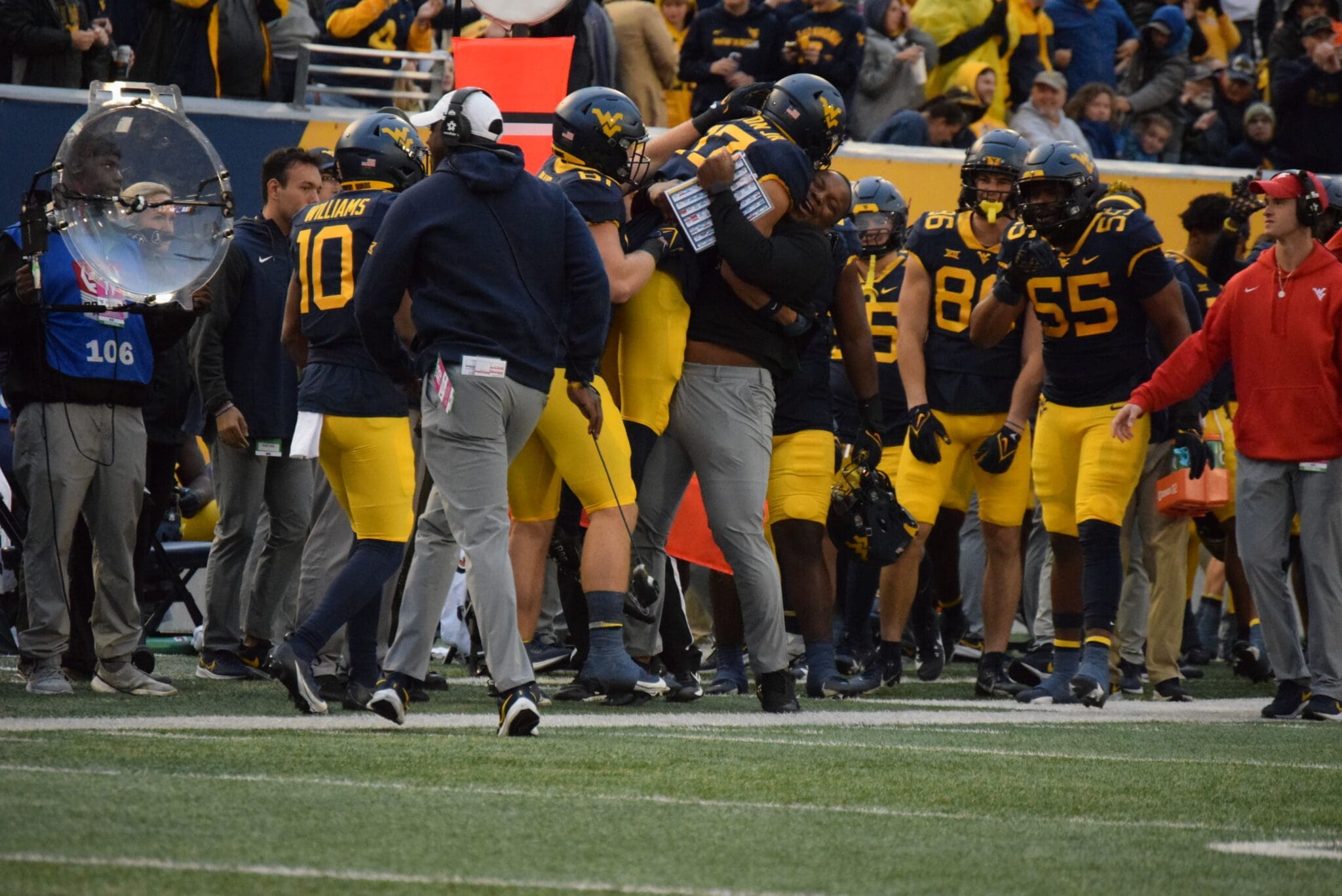 WVU Football WR EJ Horton Jr.