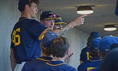 WVU Baseball Brody Kresser not dressed versus Penn State