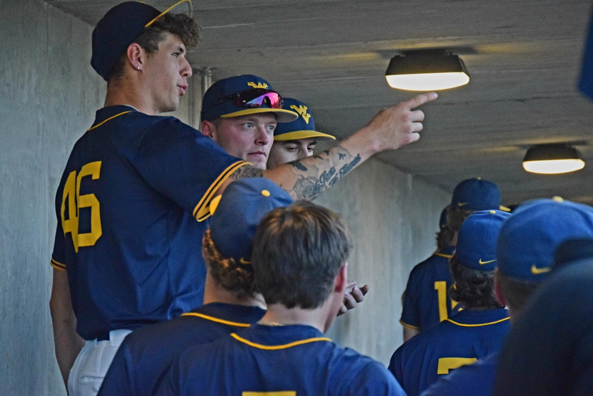 WVU Baseball Brody Kresser not dressed versus Penn State