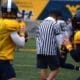 WVU Football quarterbacks Garrett Greene and Nicco Marchiol