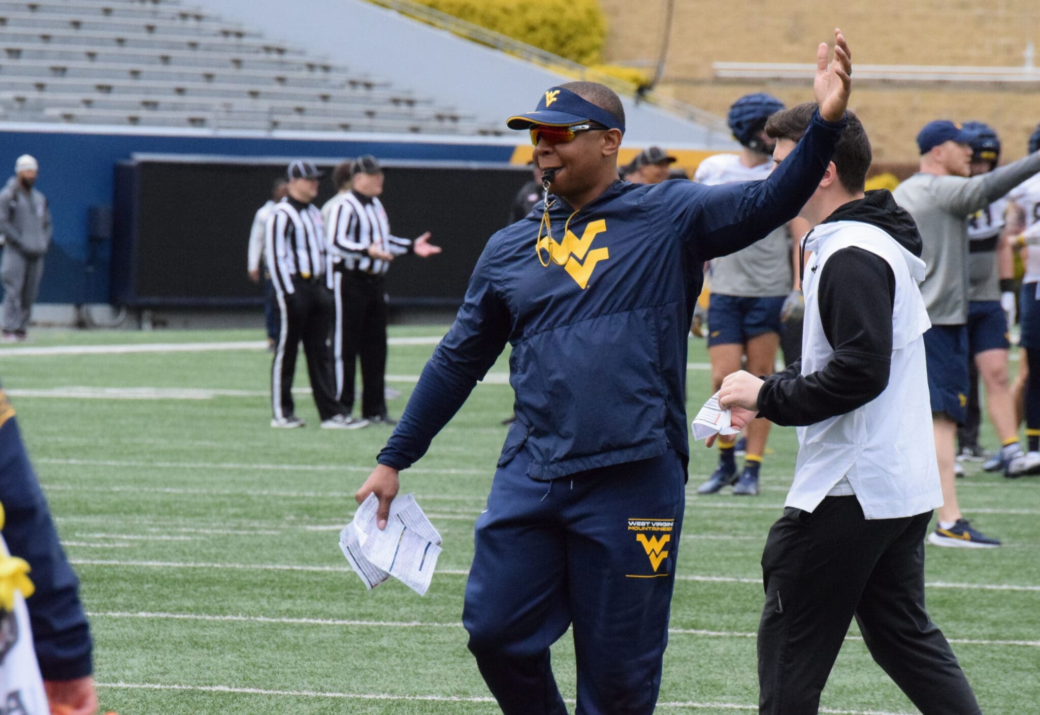 WVU Football OC Chad Scott