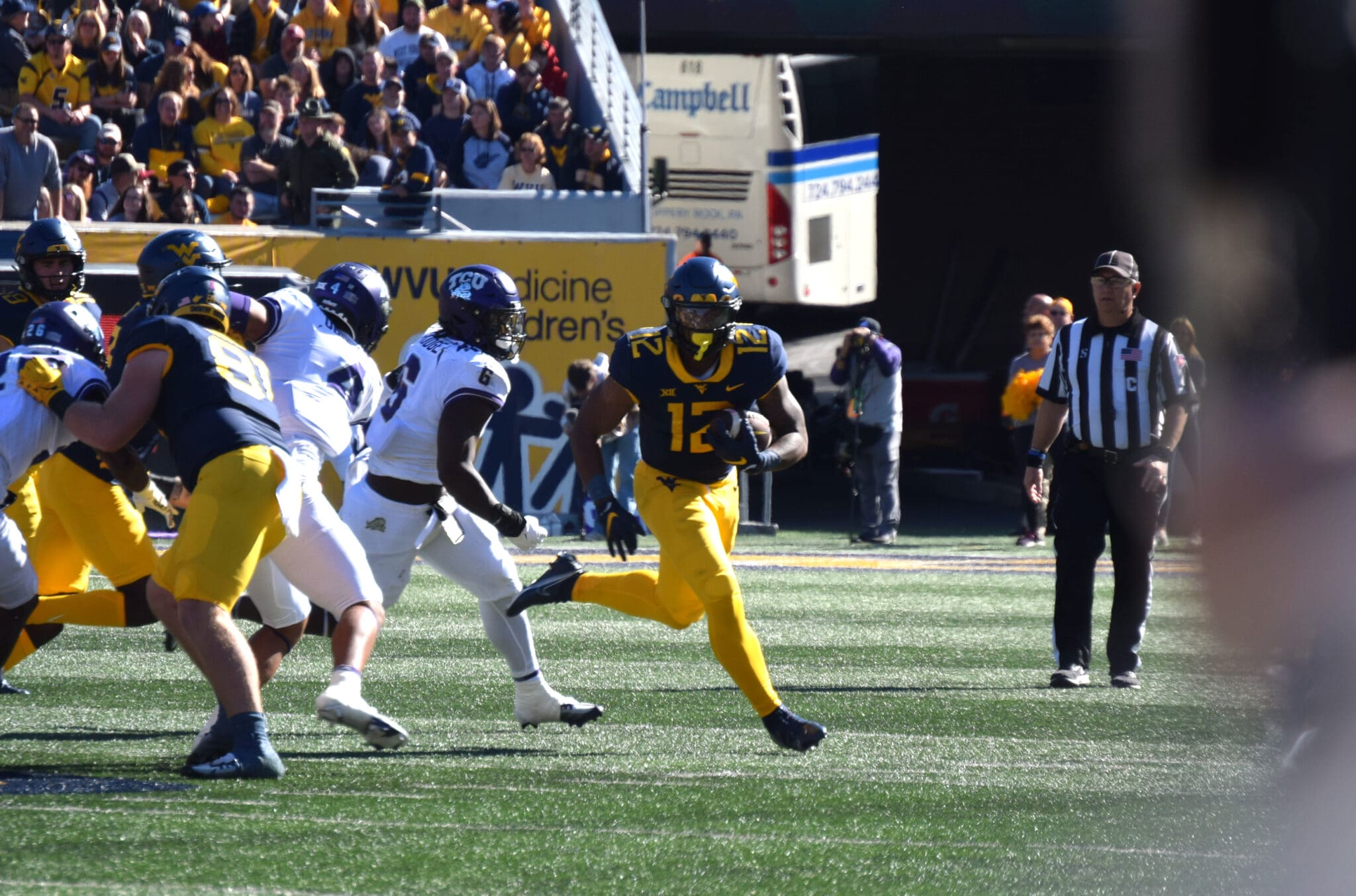 Phil Steel Honors WVU Football RB CJ Donaldson