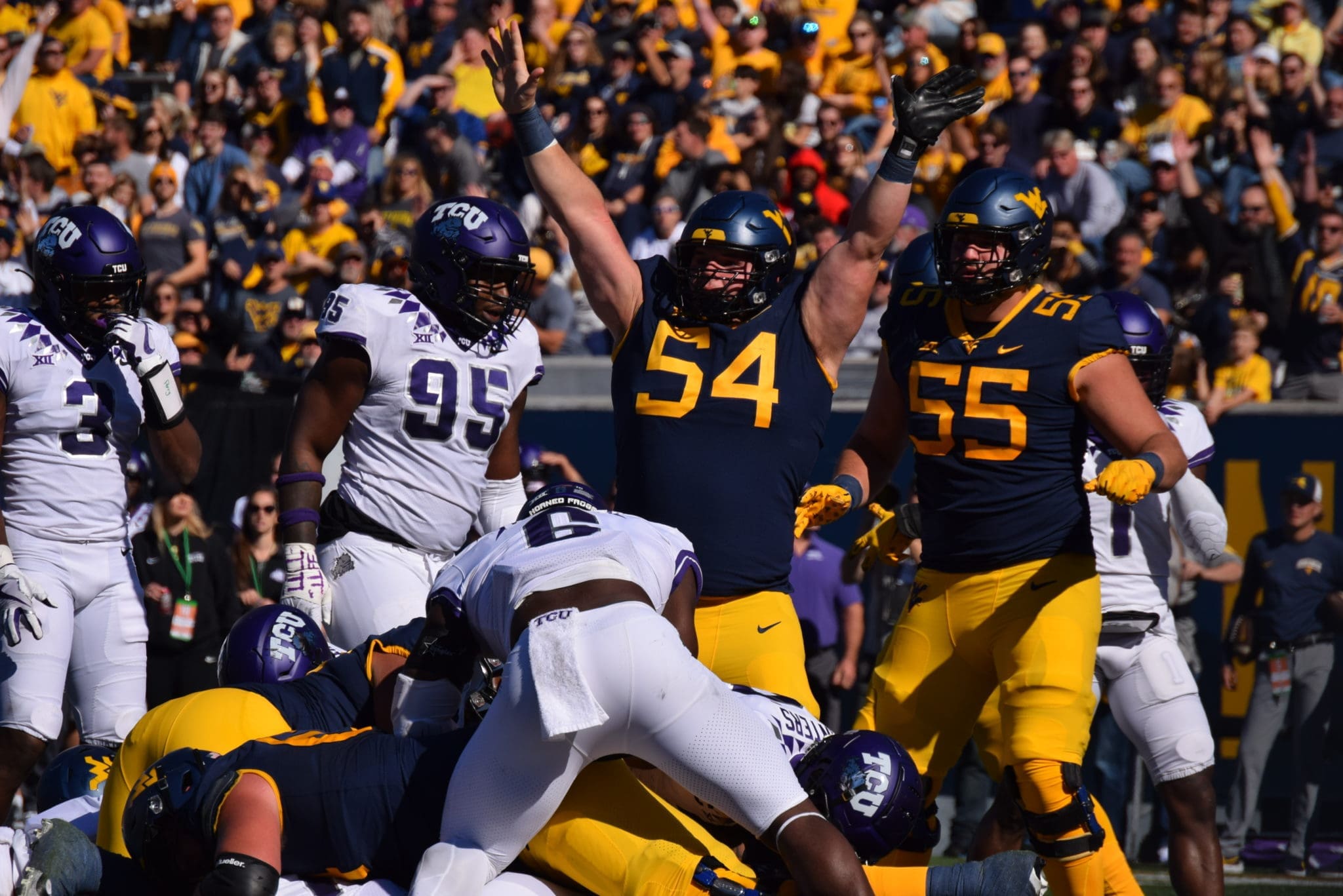 WVU Football Center Zach Frazier