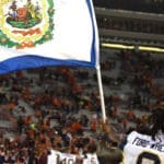 Bryce Ford-Wheaton with flag