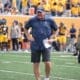 WVU Football HC Rich Rodriguez during spring scrimmage