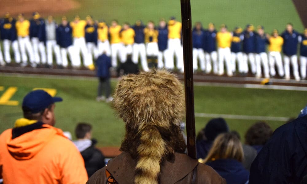WVU Baseball Mountaineer