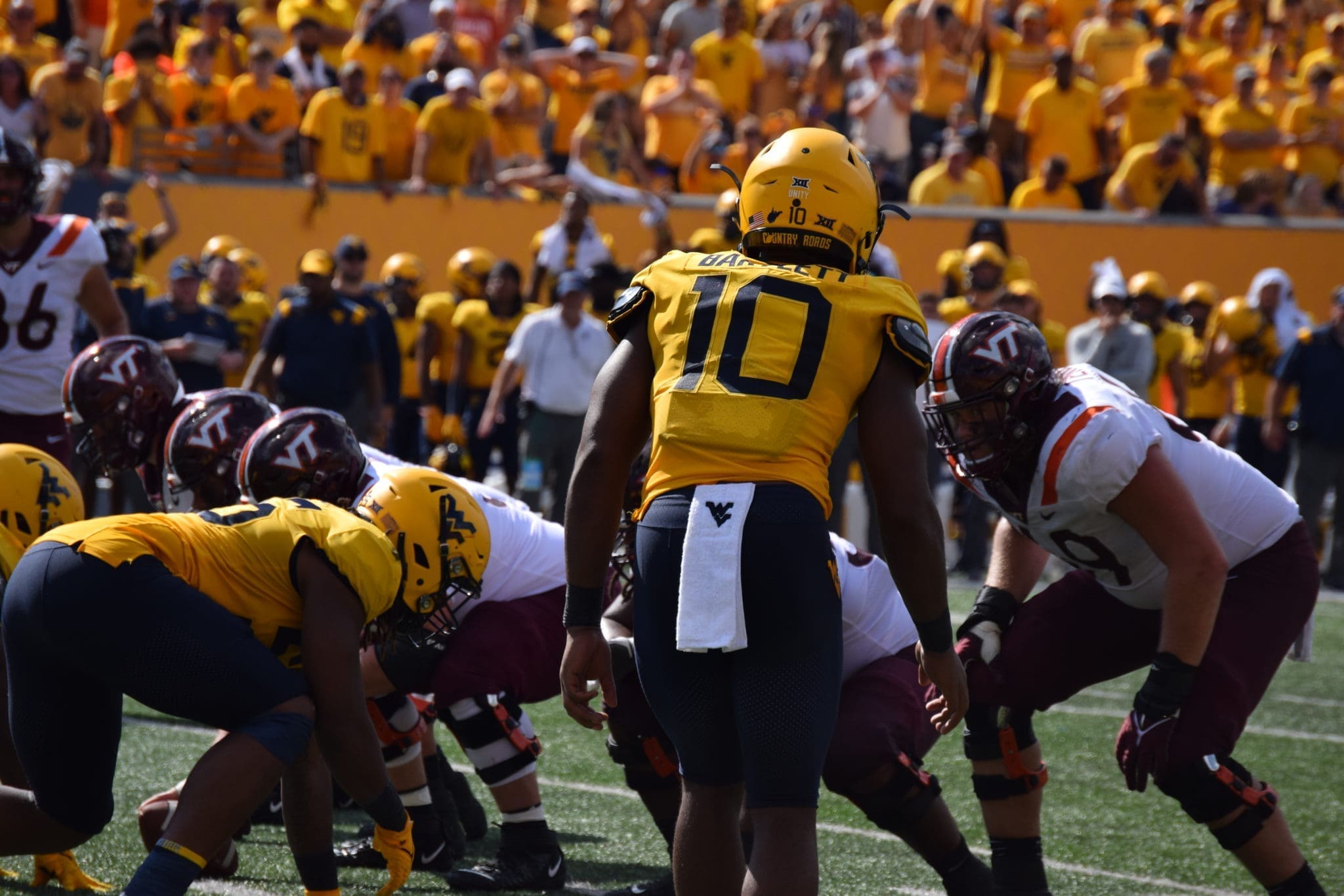 WVU Football LB Jared Bartlett